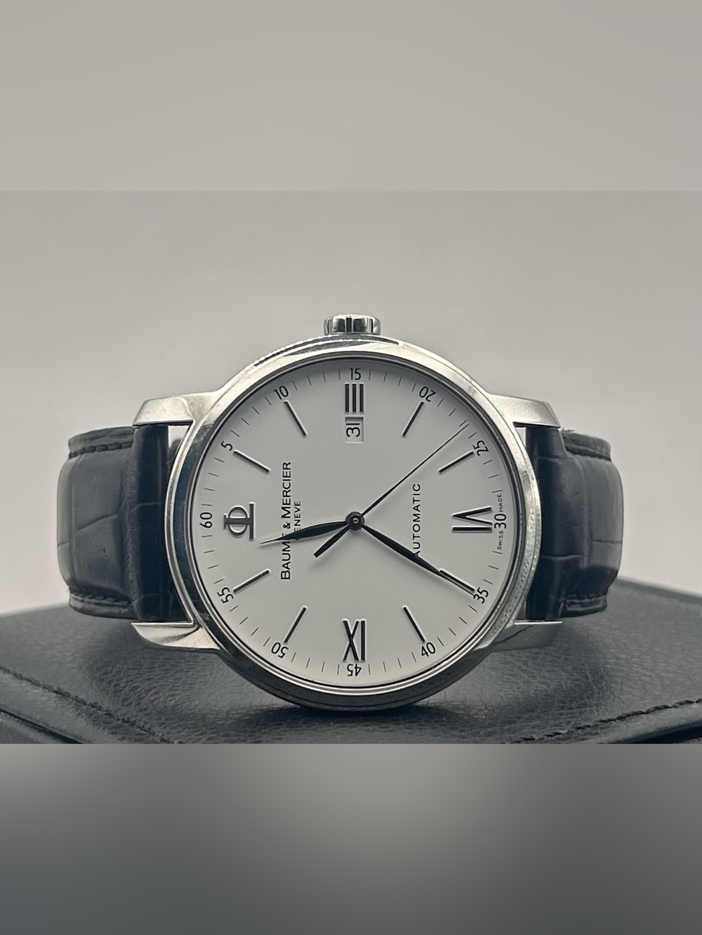 Baume & Mercier Classima Executive Men’s White Dial Automatic 45mm Watch